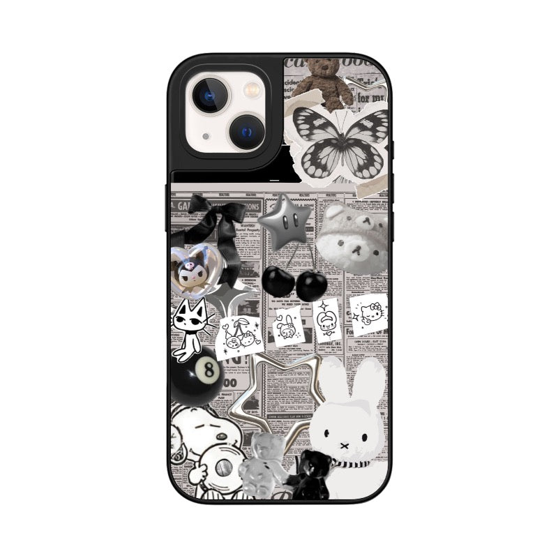 Cute Collage Phone Case Miffy, Kuromi & Vintage Y2K | Pixvoices pixvoices Cute Collage Phone Case Miffy, Kuromi & Vintage Y2K | Pixvoices pixvoices