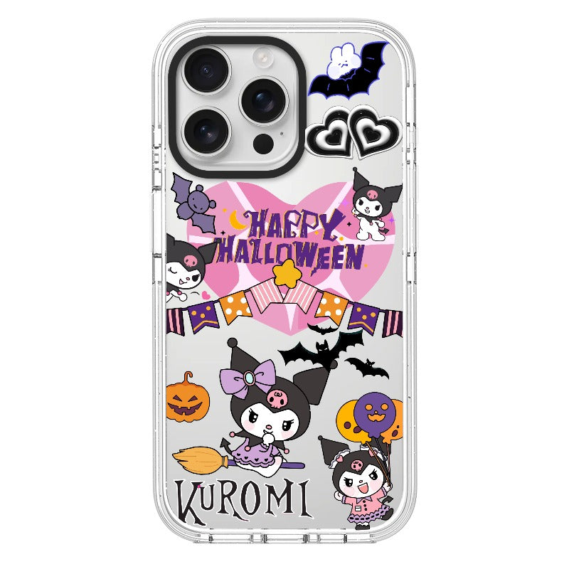 Kawaii Halloween Phone Case Inspired by Kuromi Template editable Pixvoices design template