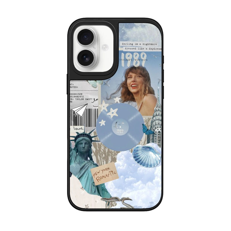 1989 NYC dreamscape editable Pixvoices phone case design template