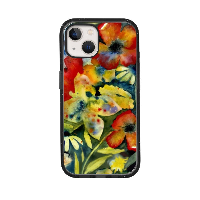 Customizable Adrianne Lenker iPhone Case – Watercolor Floral Album Cover Inspired Design