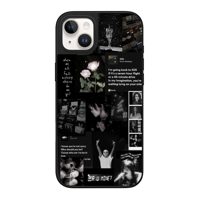 Custom Sad Aesthetic Collage Phone Case – Billie, Lana & Arctic Monkeys Inspired