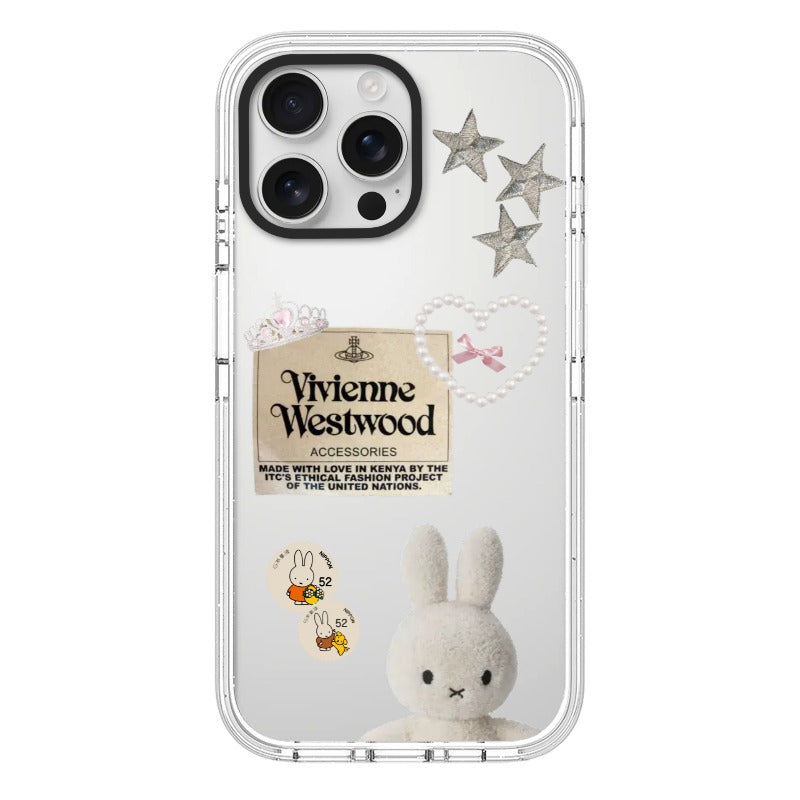Phone Case Bunny Punk Collage Template editable Pixvoices design template