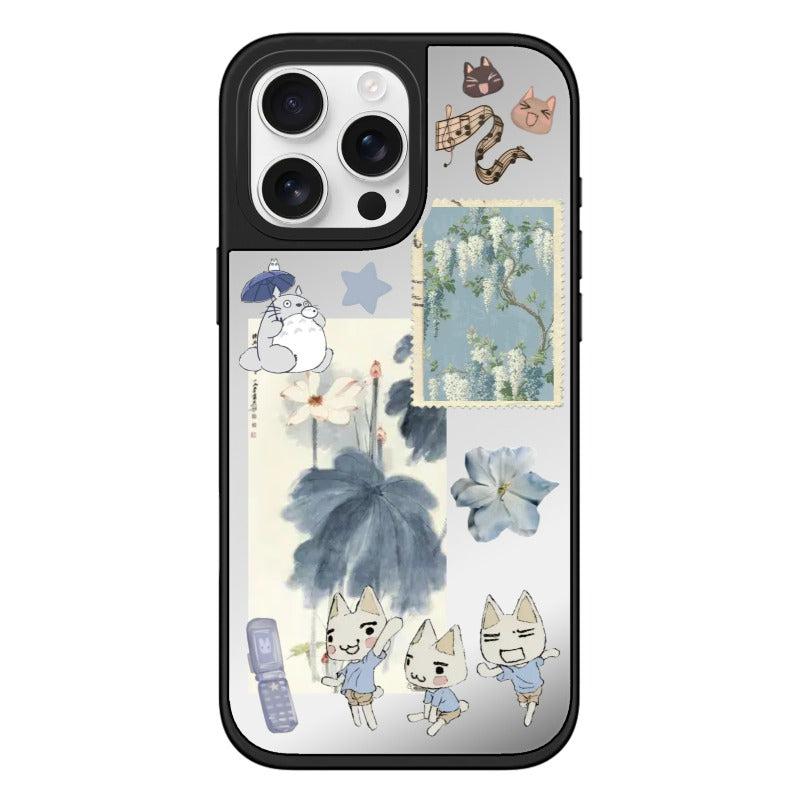 Ink & Petals Case Template editable Pixvoices design template