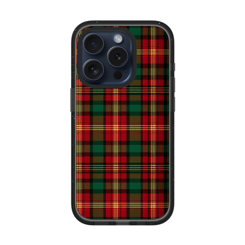 Phone Case Vintage Red Green Tartan Plaid Christmas