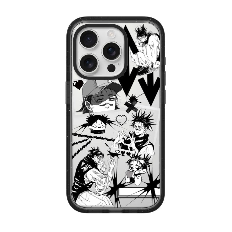 Customizable Kenjaku Anime Phone Case – JJK Manga Style with Pixel Hea – pixvoices Customizable Kenjaku Anime Phone Case – JJK Manga Style with Pixel Hea – pixvoices