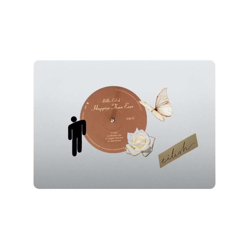 Billie Happier Than Ever editable Pixvoices MacBook case design template