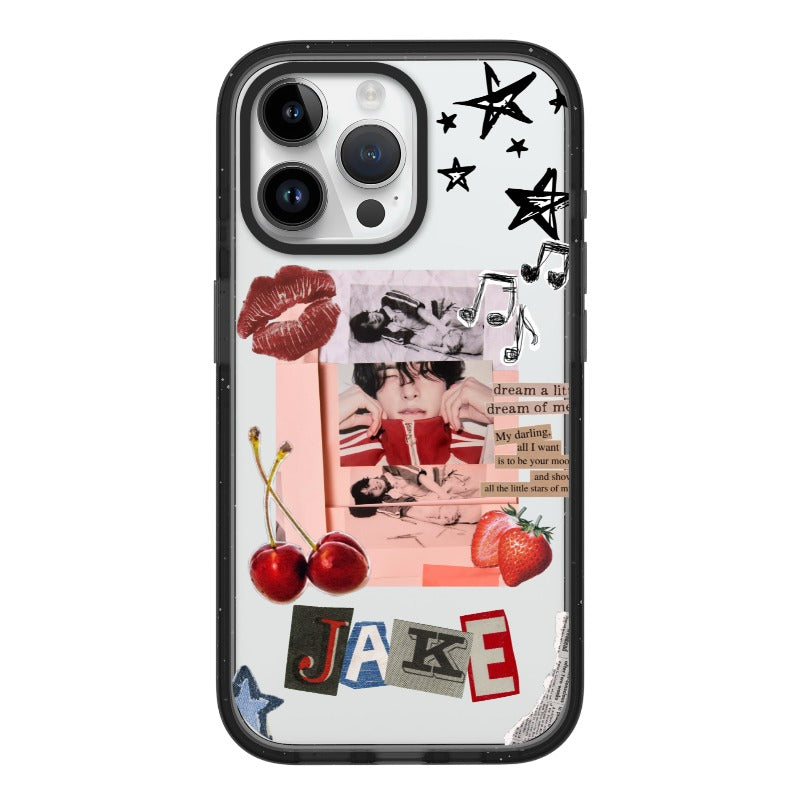 Jake dreamcore K-pop collage editable Pixvoices phone case design template