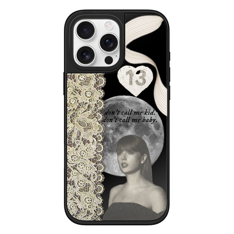 moonlit quote aesthetic editable Pixvoices phone case design template