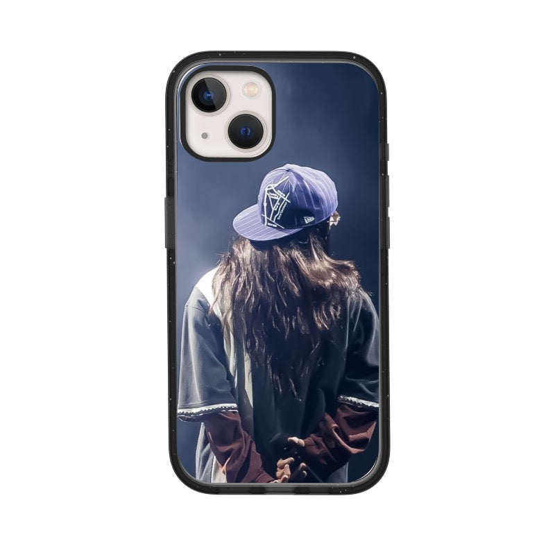 Billie performance look editable Pixvoices phone case design template
