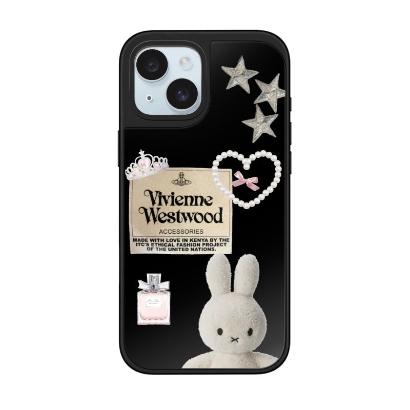 Phone Case Miffy × Vivienne Westwood Glam Punk Template editable Pixvoices design template