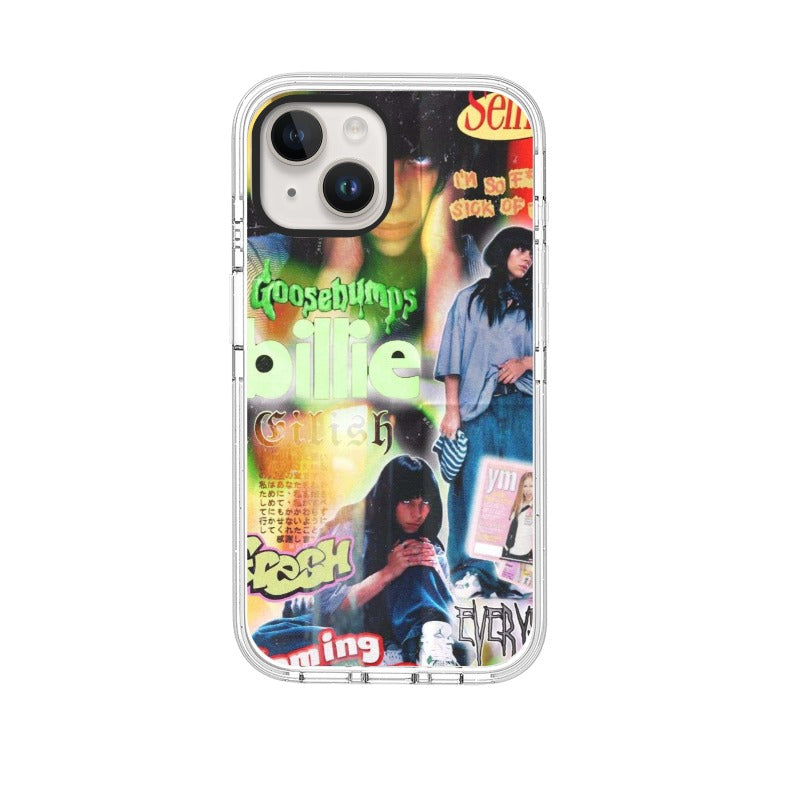 Y2K zine collage editable Pixvoices phone case design template