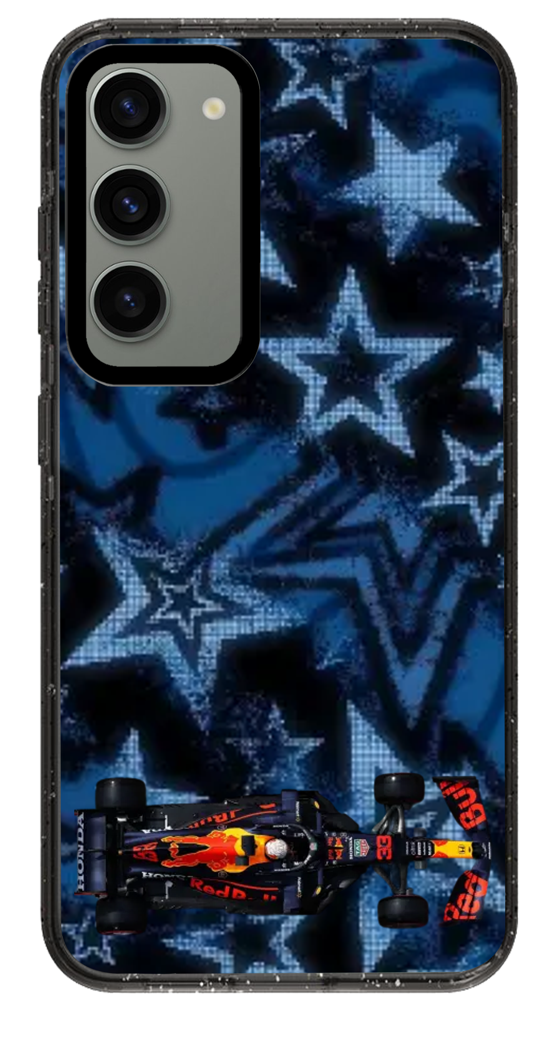 PixVoices rendered material preview - 2925 - Clear Black Samsung Case