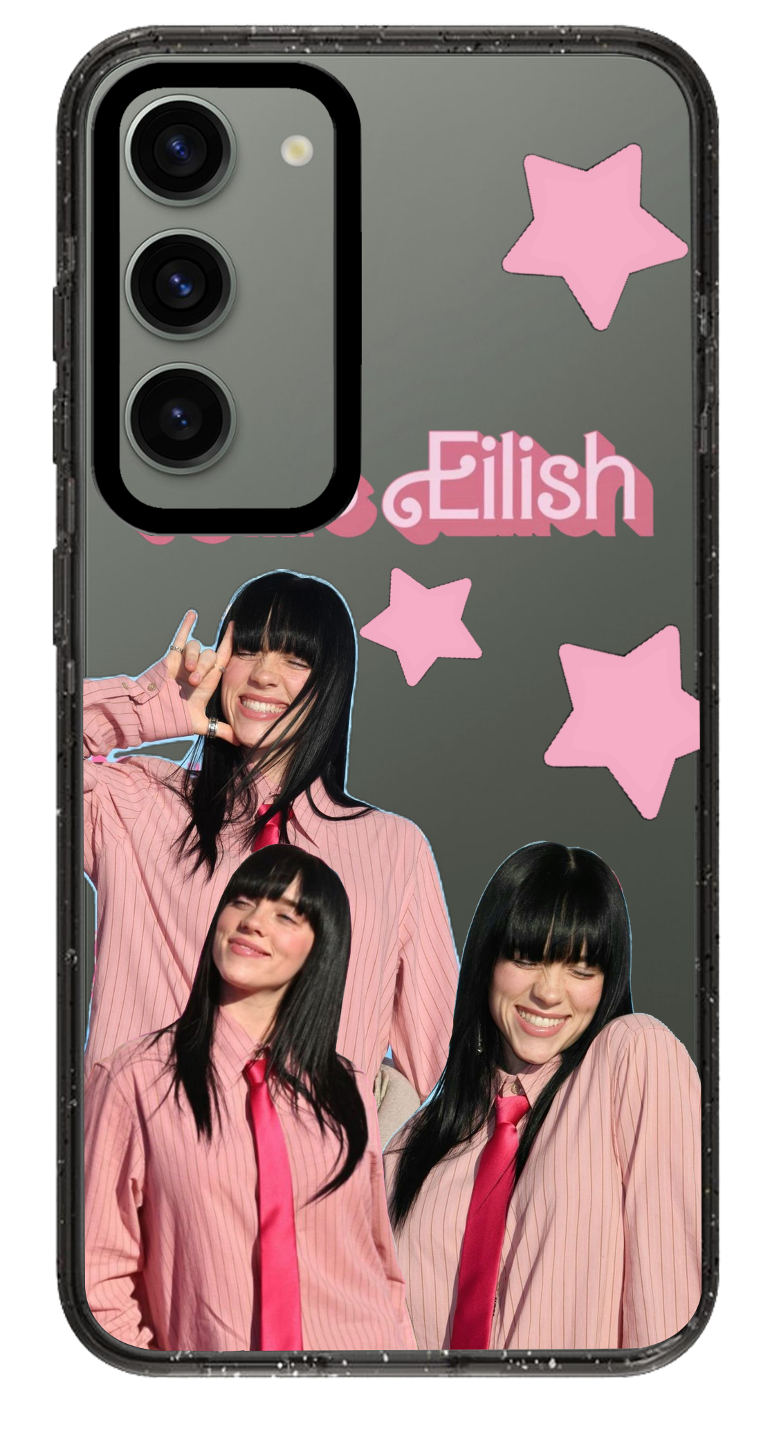 PixVoices rendered material preview - 3325 - Clear Black Samsung Case