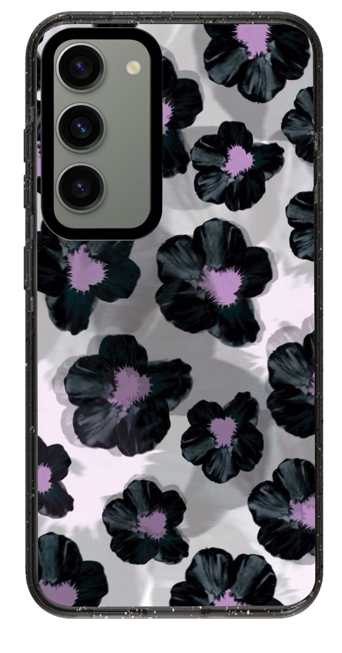 PixVoices rendered material preview - 3581 - Clear Black Samsung Case