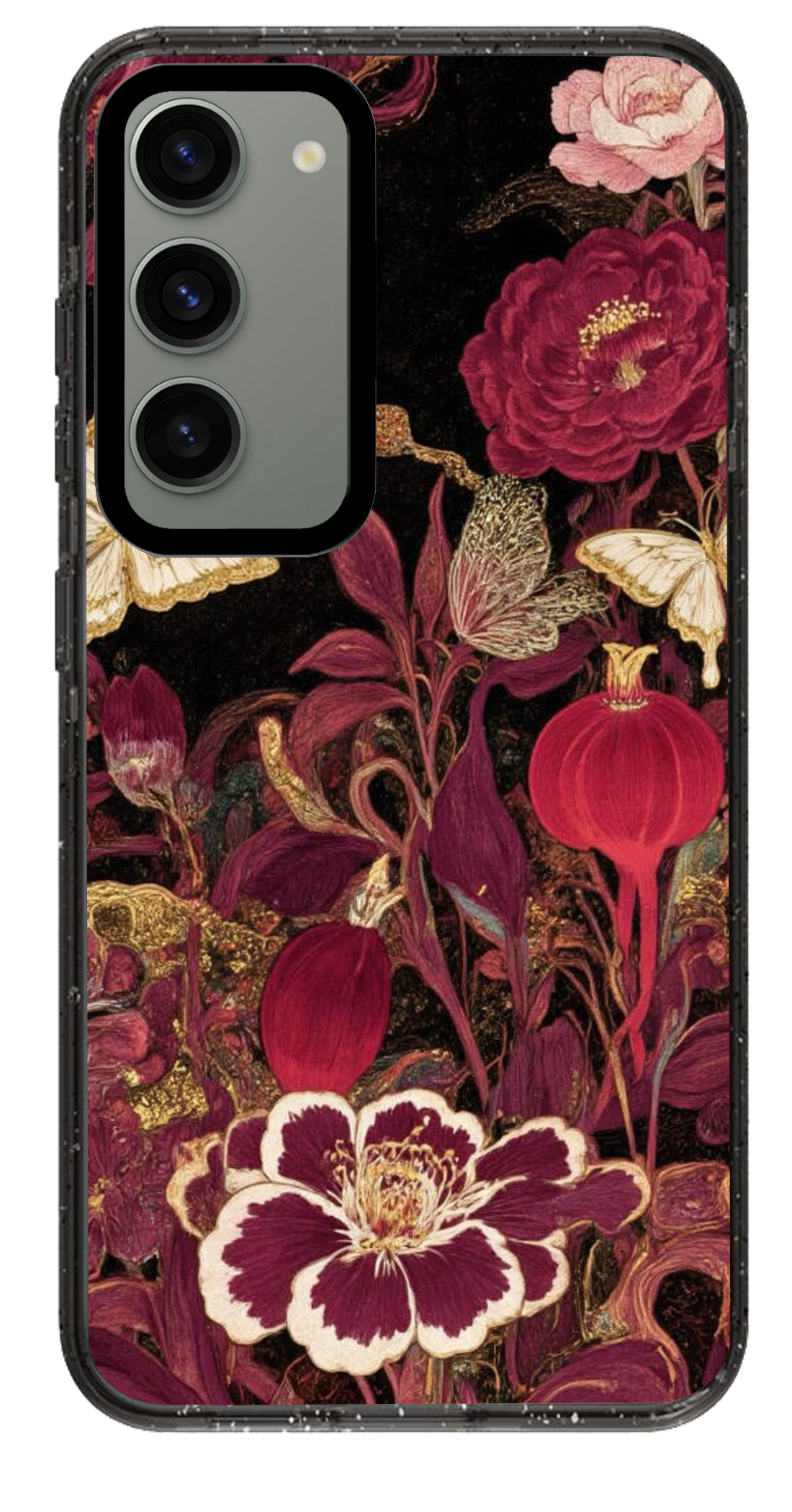 PixVoices rendered material preview - 3680 - Clear Black Samsung Case