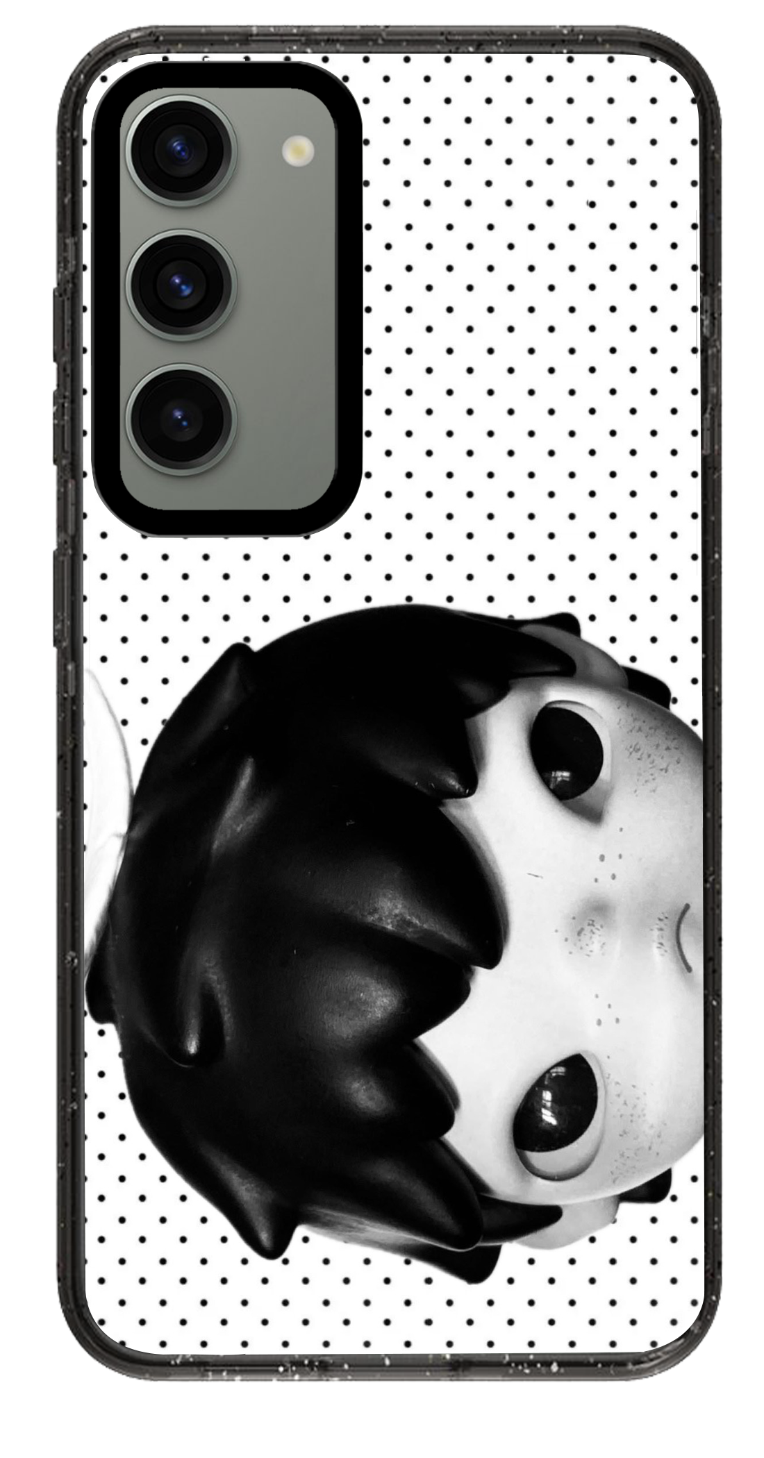 PixVoices rendered material preview - 3850 - Clear Black Samsung Case