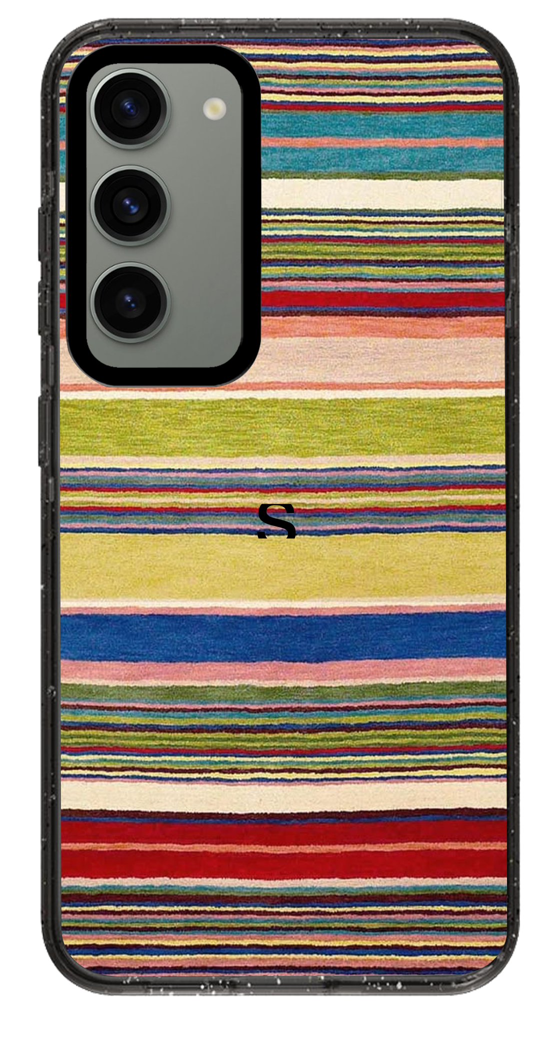 PixVoices rendered material preview - 4469 - Clear Black Samsung Case