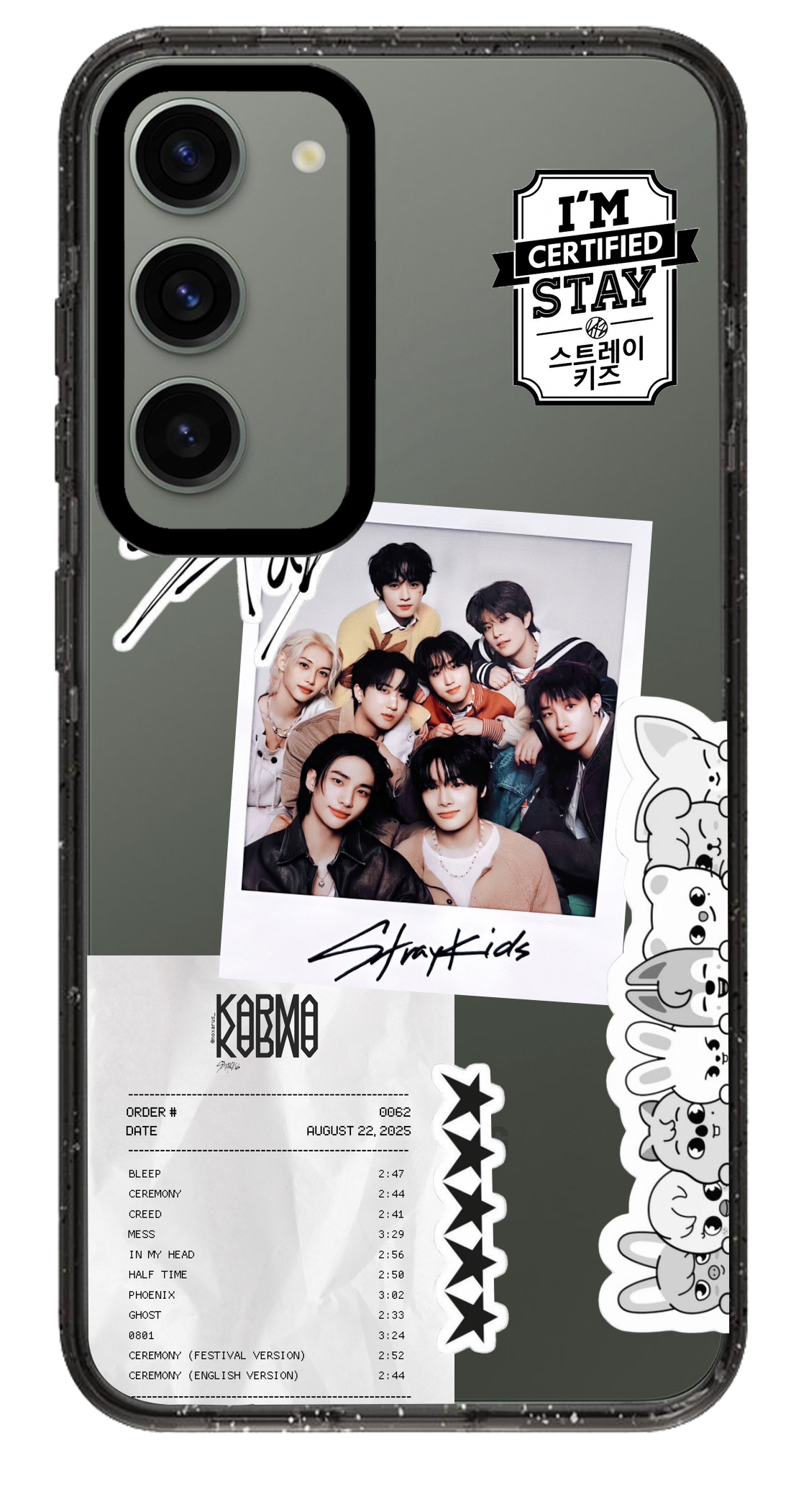 PixVoices rendered material preview - 3276 - Clear Black Samsung Case