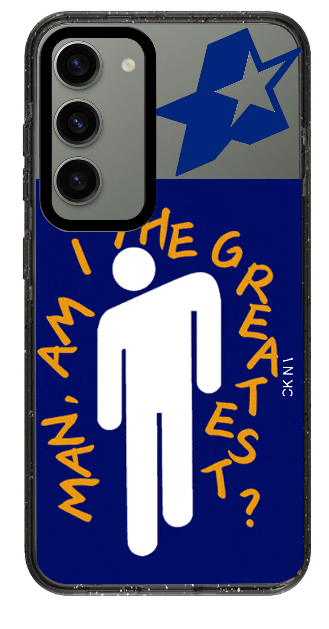 PixVoices rendered material preview - 2240 - Clear Black Samsung Case