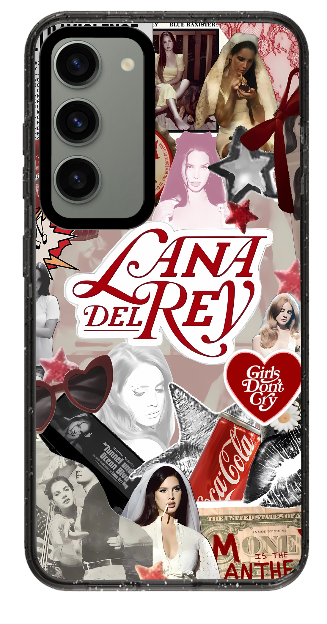 PixVoices rendered material preview - 1303 - Clear Black Samsung Case