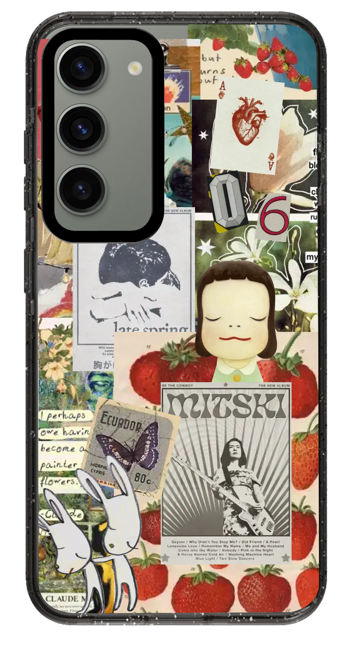 PixVoices rendered material preview - 1465 - Clear Black Samsung Case
