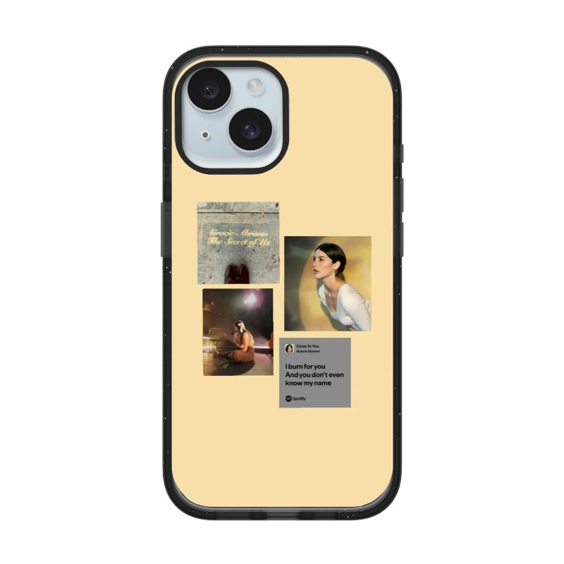 indie crush collage editable Pixvoices phone case design template