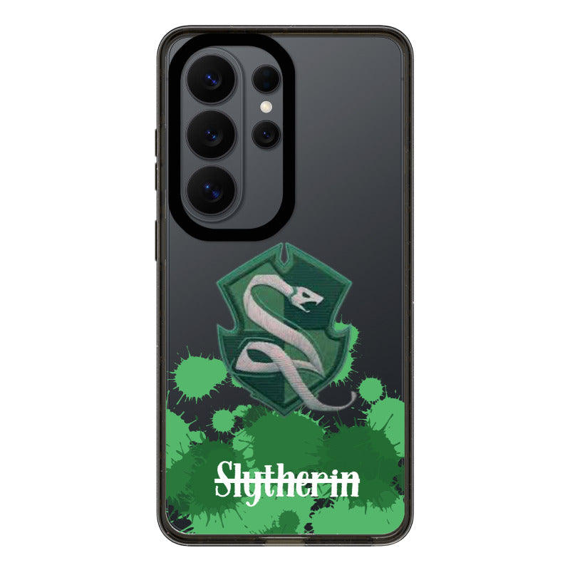 Harry Potter Slytherin Phone Case – House Crest Ink Splash Harry Potter Slytherin Phone Case – House Crest Ink Splash