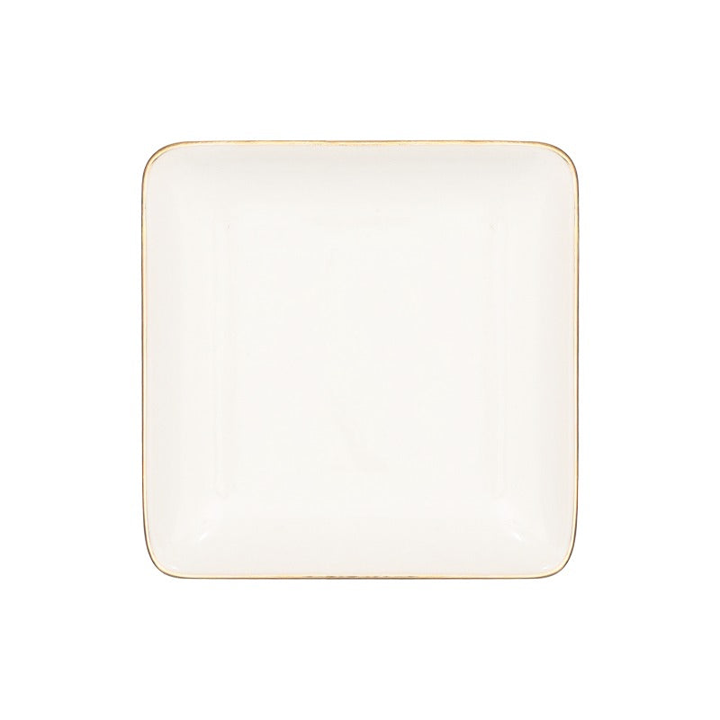 Square Ceramic Jewelry Tray Template editable Pixvoices design template