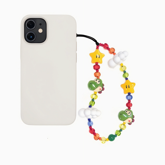 Pixvoices retro charm strap template for matching a phone case