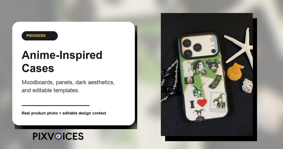 Anime-Inspired Phone Case Ideas You Can Personalize - Pixvoices custom phone case guide