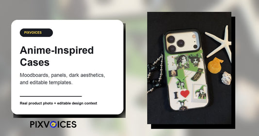 Anime-Inspired Phone Case Ideas You Can Personalize - Pixvoices custom phone case guide