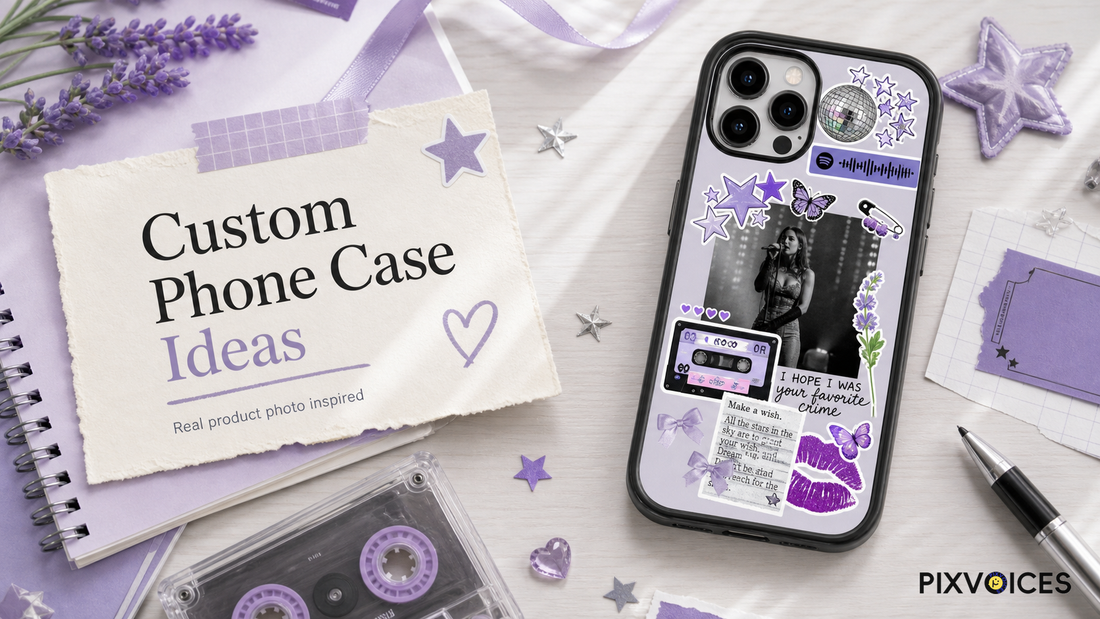 Olivia Rodrigo New Album Era Custom Phone Case Ideas - Pixvoices editable template guide