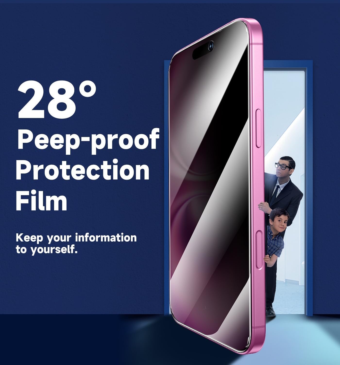 Privacy Tempered Glass Screen Protector
