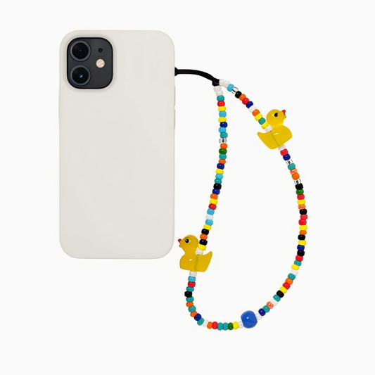 Duckie Day – Color Bead Phone Charm🐤