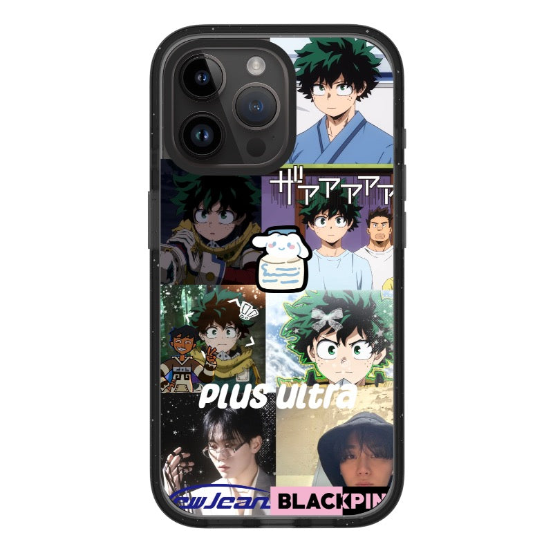 Deku x BLACKPINK Phone Case Anime K-pop Collage editable Pixvoices design template