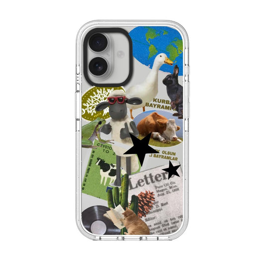Custom Animal Collage Style Phone Case [1466]