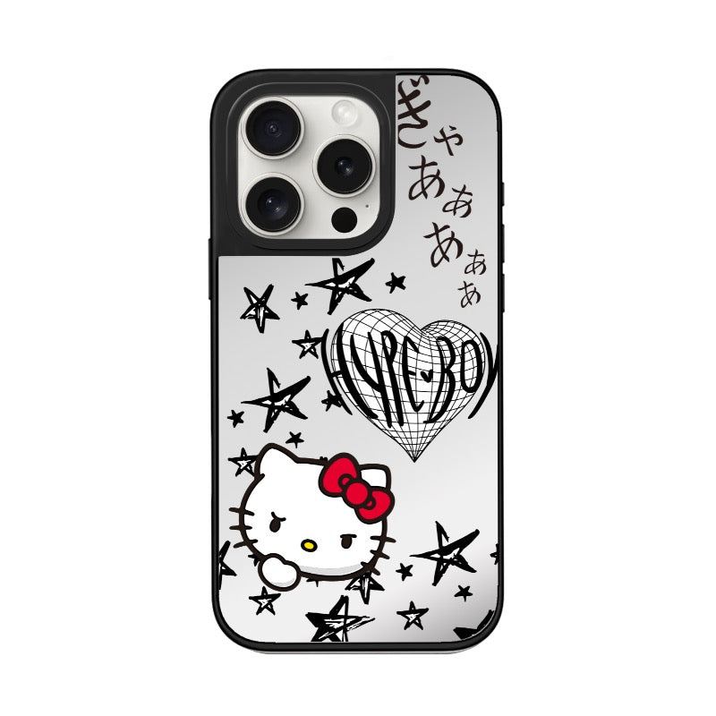 Hello Kitty Phone Case Star Collage Design editable Pixvoices design template
