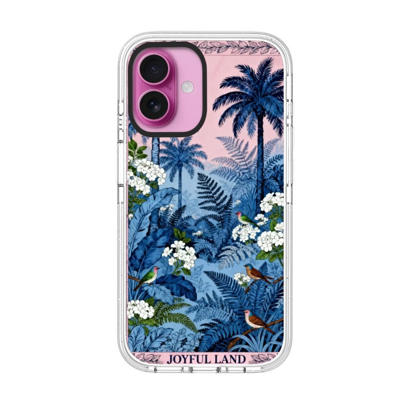 Tropical Jungle Phone Case Palm Tree Floral Design editable Pixvoices design template