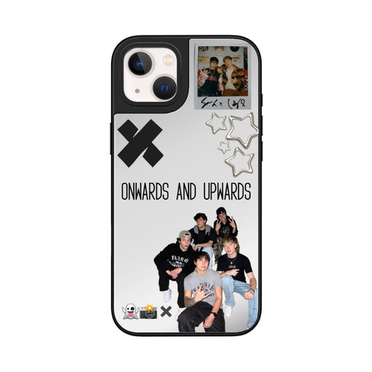 Custom Boy Band Inspired “Onwards and Upwards” Phone Case – Aesthetic Group Photo Collage [1262]