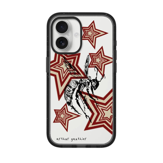 Arthur Gauthier Phone Case Wasp Star Illustration Art editable Pixvoices design template