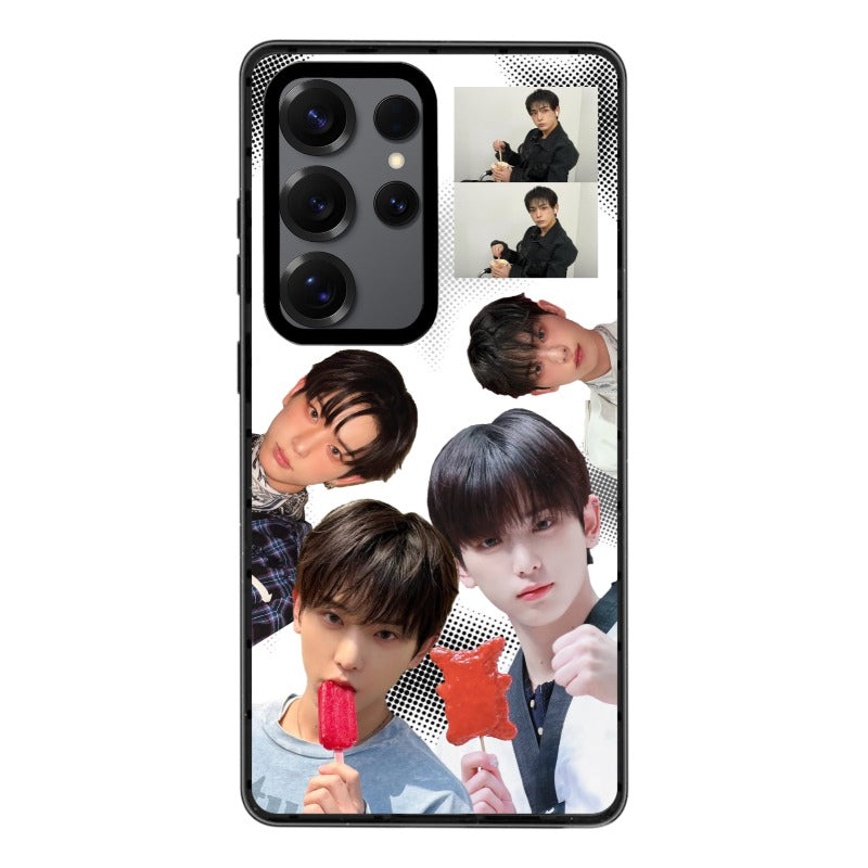 &TEAM member photo collage editable Pixvoices phone case design template