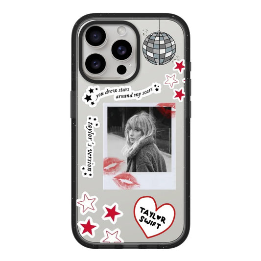 Custom Taylor Swift Star Kiss Collage Case – Personalized Pop Music Tribute Cover [984]