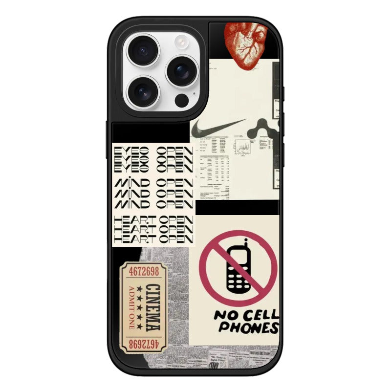 Custom Phone Case – Street Grunge Poster Collage [1453]