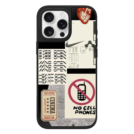 Custom Phone Case – Street Grunge Poster Collage [1453]