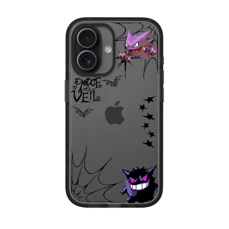 Pierce the Veil x Pokémon Phone Case Gengar Gothic Dark editable Pixvoices design template