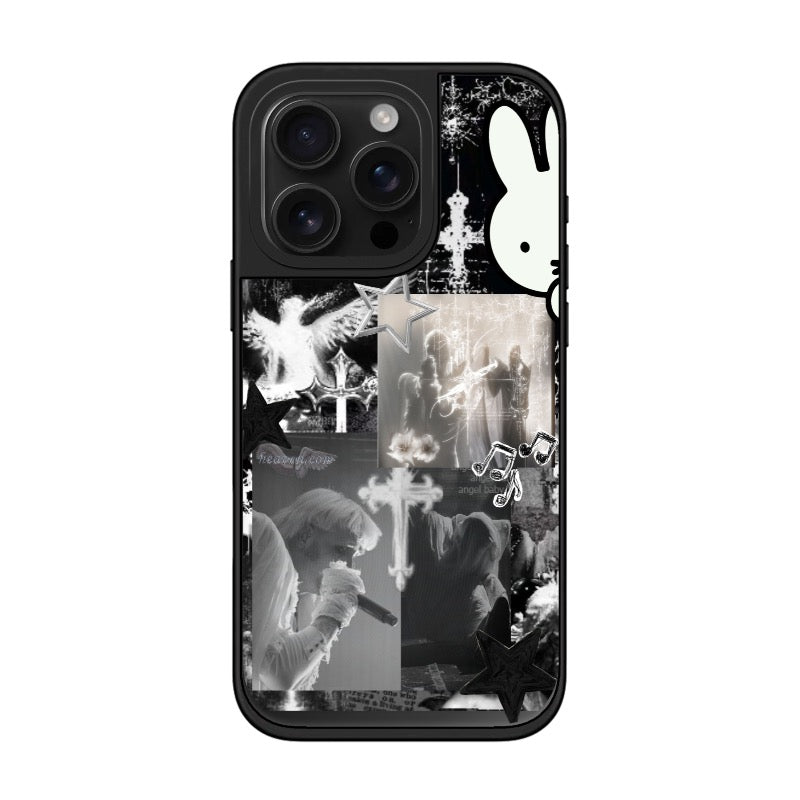 Joost Klein Phone Case Gothic Miffy Dark Collage editable Pixvoices design template