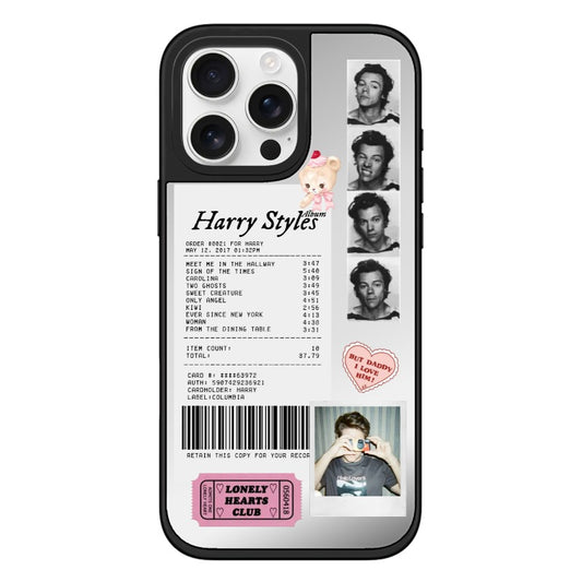 Custom Harry  Receipt Collage Case – Vintage Pop Ticket Design [1534]
