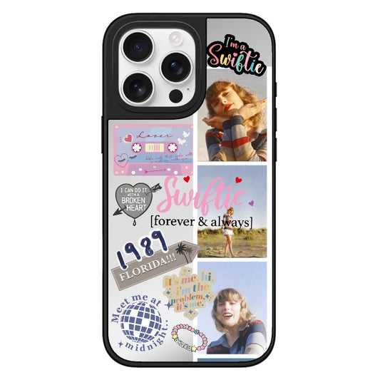 Custom Swiftie Collage Phone Case – Taylor’s Version Aesthetic with 1989 & Midnights Vibes [525]