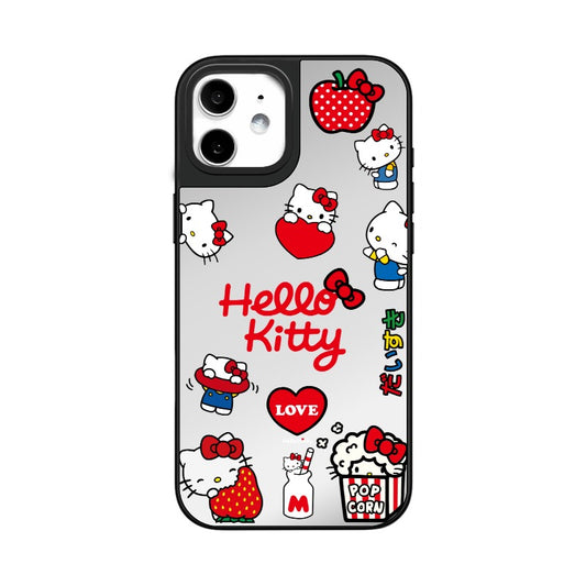 Custom Kawaii Kitty Style Phone Case – Cute Red Bow & Pop Aesthetic [1446]
