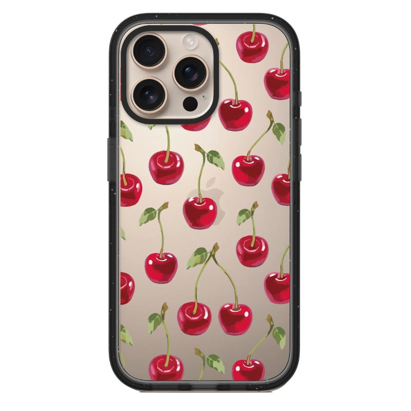 Phone Case Cherry Pattern Coquette Aesthetic Fruit editable Pixvoices design template